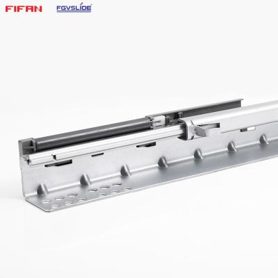 China Modern Full Extension Drawer Slides Soft Narrow Drawer Runner Undermount Drawer Boxes Slide for sale