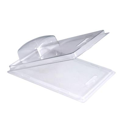 China Stable for packing and stransportation vacuum forming disposable tray custom made PET clamshell blister packing for sale