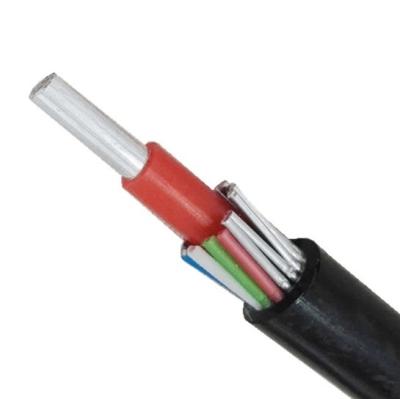 China 0.6/1kv Aluminum Concentric Service Cable With Neutral Screen 10mm2 PVC Concentric AA Cables Insulated for sale