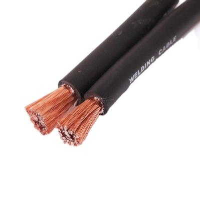 China 50mm2 H01N2-D Welding Cable with Flexible Rubber Jacket and Copper Core Conductor for sale