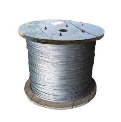 China 5/16 Stay Wire ASTM A475 Galvanized Steel Cable for Guy Wire Insulation Not Necessary for sale