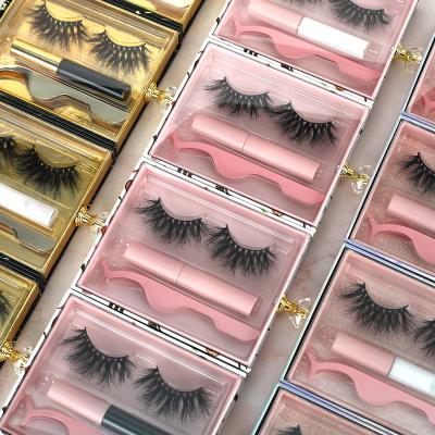 China Natural Fluffy Lashes Mink Lashes 25mm Mink Lashes Eye Lashes Vendors For Lashes Private Label 3d Mink Lashes Natural for sale