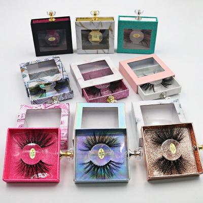 China Natural Soft Custom Plastic Eyelash Box Packaging With Free Low MOQ Eyelash Case Design Lashes Cases for sale