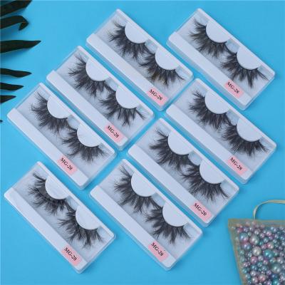 China Natural Reusable Long Private Label 3d Mink Eyelashes Factory Supply Custom Fake Lashes Bulk Super Eye Lashes for sale