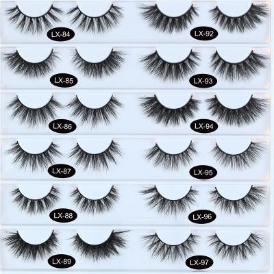 China 15-25 Periods 3D Mink Lashes Natural Eyelashes Dramatic False False Eyelashes False Eyelashes Makeup Wholesale for sale