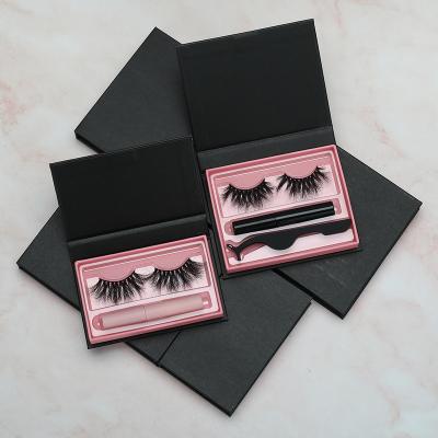 China Long Mink Lashes Private Label Eye Lashes Natural Fluffy Mink Eyelash False Eye Lashes for sale