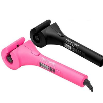 China YBJ Auto Curling LCD Display Auto Rotate Styling Tool Automatic Hair Curler Automatic Hair Curler for sale