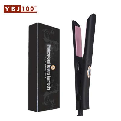 China Household Professional Permanent Nano Titanium Private Label Flat Iron Hair Irons Best Wide Flat Touch Screen Digital Hair Straightener for sale