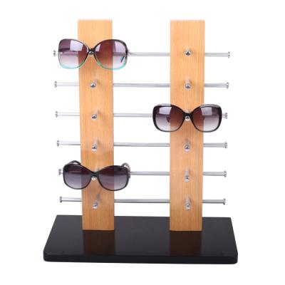 China [YUCHENG] Wooden Sunglass Y816 Y816 Table Socket Optical Display Rack for sale