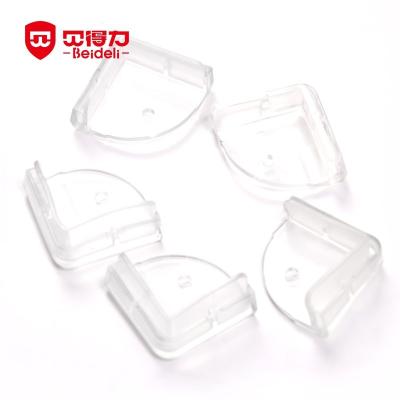 China PVC Smile Edge Protection Transparent L-Type Corner Bumper Guard For Baby Safety 10-04-DZ004 for sale