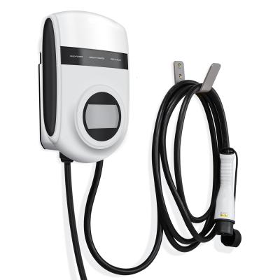 China EV CAR CHARGER 32A 7KW EV WallBox Charging Station NEMA 14-50 PHV Type 1 Charger Socket for sale