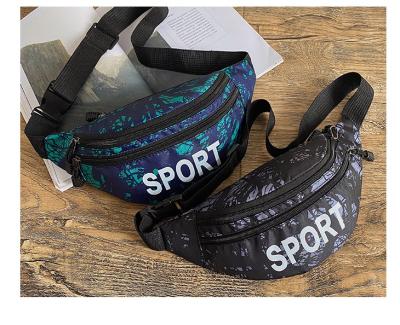 China Sports Customized Oxford Cloth Wholesale Men's And Women's Waist Pack Outdoor Sports Fanny Pack Leisure Diagonal Mini Mobile Phone for sale