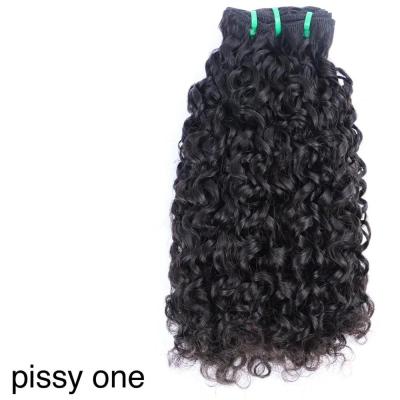 China Human Hair HTHAIR 12A Grade Virgin Brazilian Wig Cuticle Aligned Pixie Curl Extensions Double Drawn Hair for sale