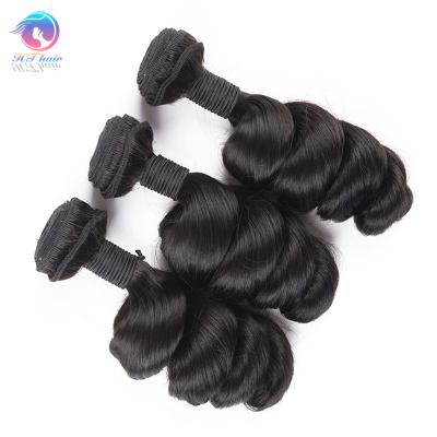 China Hair Bundles Deal Big Wave 8A 9A Brazilian Virgin Hair Stocking 100% Unprocessed Virgin Hair Extension Loose Hair for sale