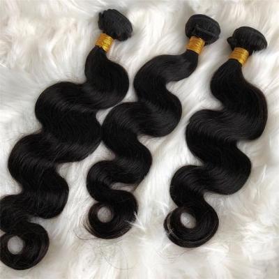 China Body Wave Hair Bundles With Closure HTHAIR Ready To Ship Wholesale Straight Hair Extensions Cuticle Aligned 100% Virgin Brazilian Body Wave Hair for sale