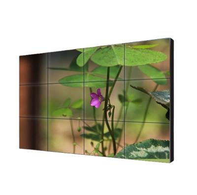 China Indoor Super Slim 0.88mm Bezel 8K 55 inch LCD Wall Mounted Digital Advertising Display With OPS Insert & Output for Public Monitoring for sale