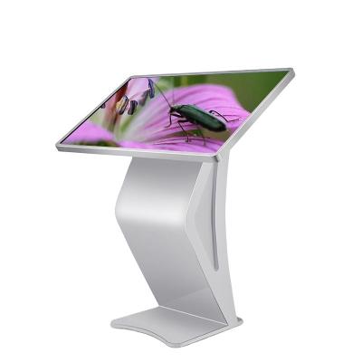 China Indoor 50 inch Electronic Interactive Self Service Touch Screen Advertising Query Kiosks with Dual OS for Digital signage for sale