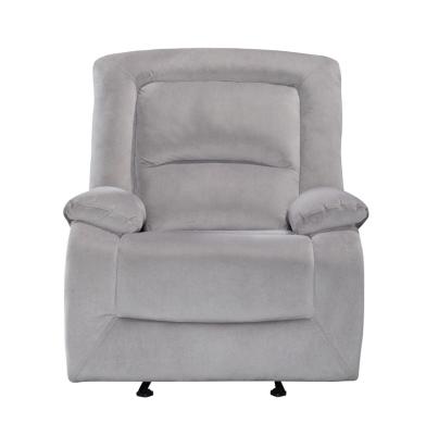 China High Quality Custom Lazy Stretch Recliner Sofa Arm Chair Gray Elastic Fabric Recliner Recliner 1 seater for sale