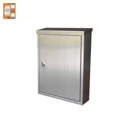 China Wall Mounted Vertical Wall Mounted Steel Mailbox For Garden for sale