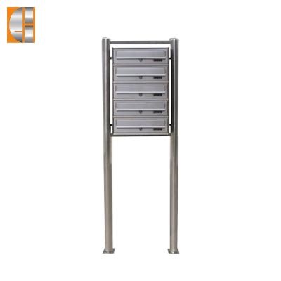 China Commercial Architectural Steel Rack Mailbox With Brackets For Sale for sale