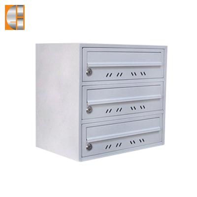 China Metal Apartment Wall Mounted Outdoor Galvanized Main Commercial Mailbox for sale