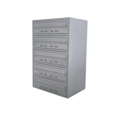 China Freestabding Multiple Units Galvanized Sheet Apartment Mailboxes For Home for sale