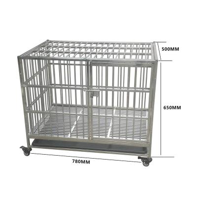 China Durable Heavy Duty Welded Collapsible Wire Mesh Dog Cage for sale