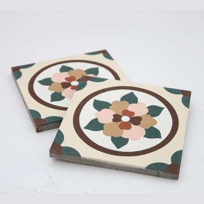 China CLASSIC Handmade Encaustic Cement Tiles Interior Floor Tile 200x200mm Cement Floor Flooring for sale