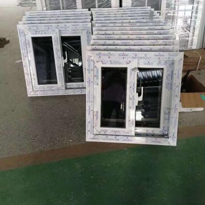 China European PVC ventana screen style folding windows upvc plastic sliding windows for sale