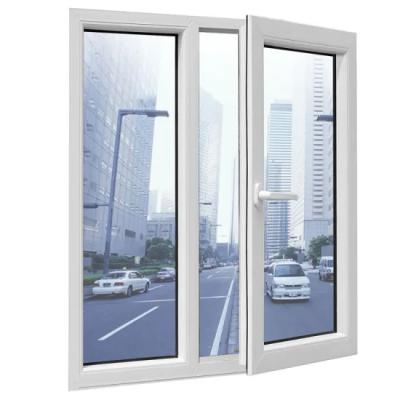 China Double Screen Hurricane Impact PVC Windows Prices Folding Laminated Tempered Glass With Bahamian Home Screen Net for sale