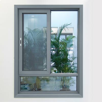 China Screen China factory price pvc ventanas double glazing magnetic window for home with mosquito net for sale