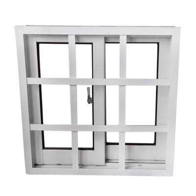 China Sliding Wind Window Sash Aluminum Magnetic Screen Sliding Window Philippines Price With Grill Design for sale