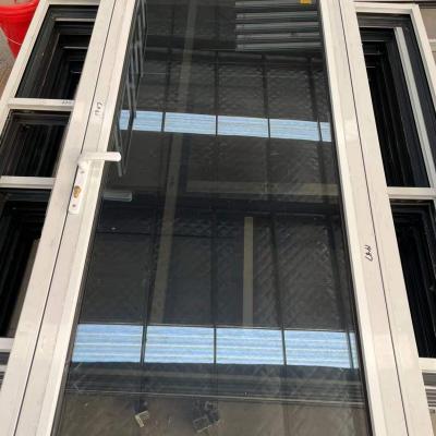 China Heat Insulation PVC Casement Glass Door For Kitchen for sale