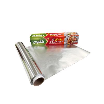 China Composited Treatment 8011 Household Bbq Food Packaging Foils Aluminium Paper Jumbo Rolls for sale