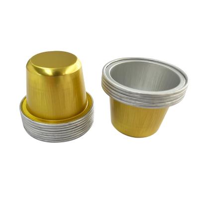 China Food Packaging Accessory Empty Aluminium Foil Capsule For Nespresso Coffee for sale