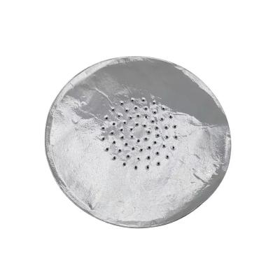 China 12cm 15mic Aluminum Foil Shisha Foil Hookah Accessories Disposable Round Prepunched for sale