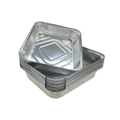 China Food Container Recyclable Aluminum Foil Oval Roaster Pan for Turkey Roasting Needs for sale