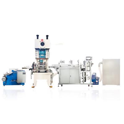 Cina 2500mm*1300mm*1600mm Macchina per la fabbricazione di contenitori in foglio di alluminio per l'imballaggio alimentare delle compagnie aeree in vendita