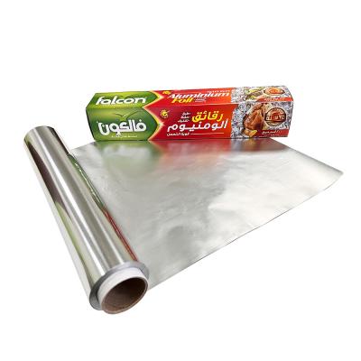 China Kitchen 8011 Food Grade Aluminium Foil Rolls for Wrapping in Restaurant Sandwich Packing for sale