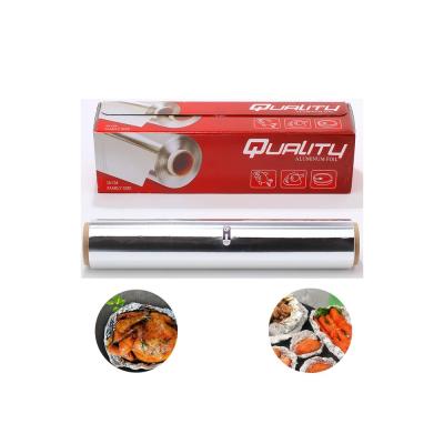 China Lebensmittelpapier Aluminium Bbq Backfolie Verpackungspapier mit individueller Dicke zu verkaufen