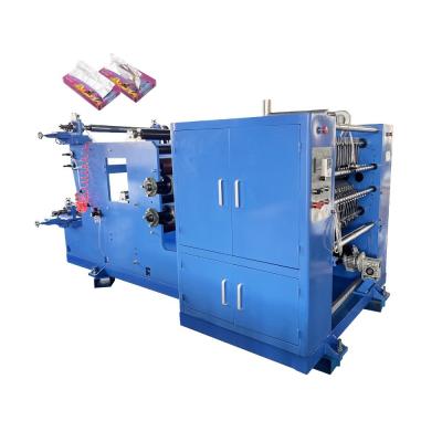 China High Speed Pop-Up Aluminum Foil Paper Sheets Folding Machine 4400x1800x2200mm for sale