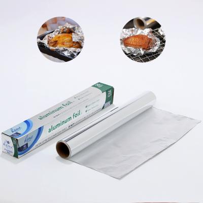 China 8011 Alloy Aluminium Foil Roll for Kitchen Household Baking and Aluminium Packaging for sale