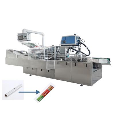 China 0.7mpa Air Pressure Hot Glue Machine Aluminum Foil Cartoning Machine For Case Packaging for sale