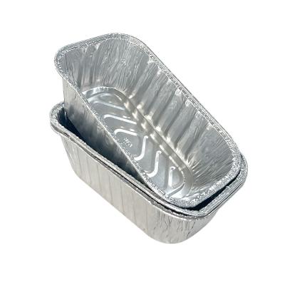 China Rectangular Loaf Pan Cupcake Mould Aluminum Foil Cake Baking Oven for Food Container for sale