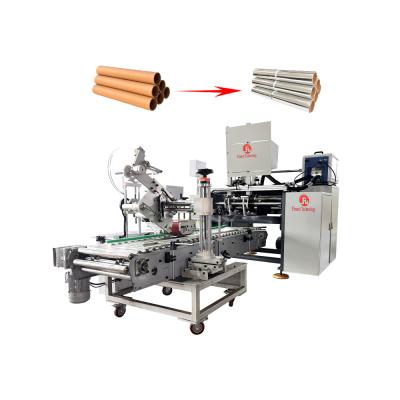 China Fully Automatic Packaging Rewinding Machine with Main Machine Size 4400*1500*2200mm for sale