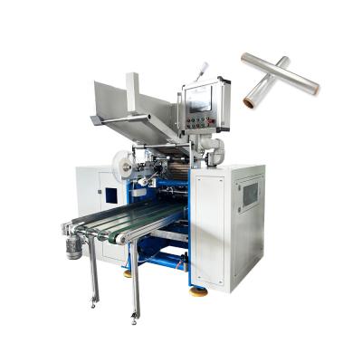 China Six Axis Kitchen Aluminum Foil Roll Cutting Rewinding Machine with Stable Performance for sale