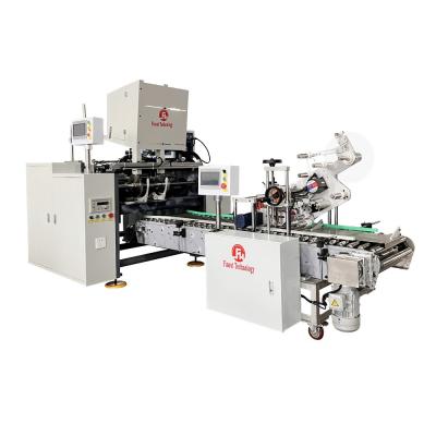 China Short Label and Hot Glue System 4400*1500*2200mm Aluminum Foil Roll Rewinding Machine for sale