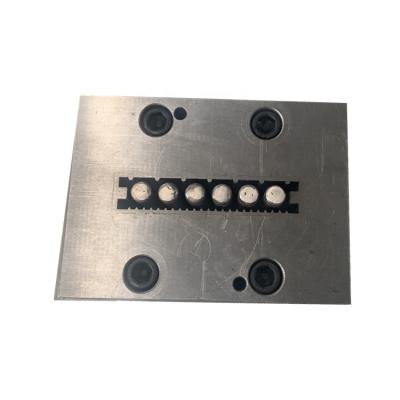 China Hollow Solid Metal PE WPC Board Baseboard Mold Mold Die With High Quality Competitive Price for sale