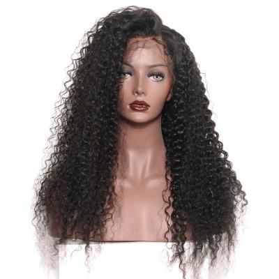 China Solft Raw Indian Curly Curly Healthy End Virgin Hair Wig With Baby Hair. for sale