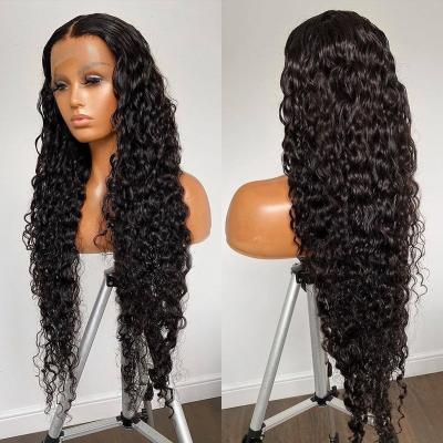 China Softest And Comfortable 100% Virgin Brazilian Full Wig, Transparent Swiss Lace Front Human Hair Wig, Hd 360 Lace Frontal Lace Wig With Baby Hair for sale